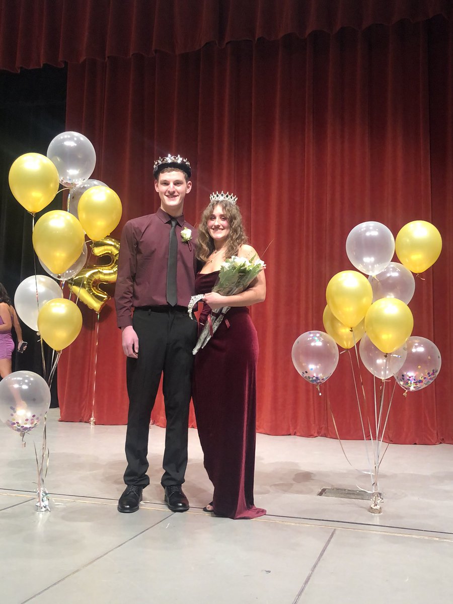 stuco_high's tweet photo. NHS 2021 Winter Royalty King and Queen, Kellan Sager and Charli Bates #NHS  #npsactivities https://t.co/hCe49NNhvv