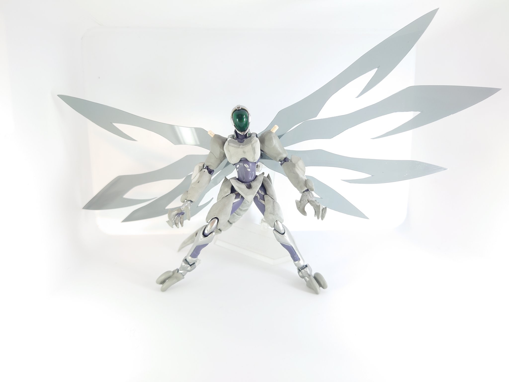 アクセルワールド　シルバークロウ　作りかけ Amazon.co.jp: figma アクセル・ワールド シルバー・クロウ