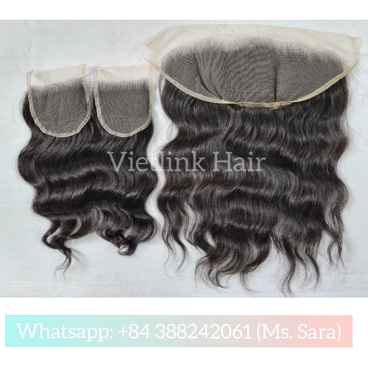 ❣️ Wavy Closure 4*4 14 inchs 
❣️ Wavy Frontal 13*6 14 inchs 

☎️ WhatsApp : +84 388242061 (Ms. Sara) 

#hairtransformation #hairextensions #hairextensionspecialist #hairextensionsuk #hairextensionslondon #hairextensionsglasgow #hairextensionslosangeles