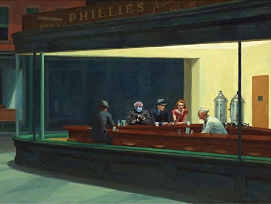 AnnetteACaton's tweet image. #berniememes