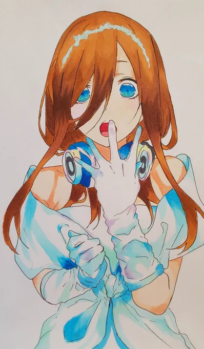中野三玖ちゃん描きました!
RT❤️してもらえると嬉しいです?
#五等分の花嫁 
#五等分の花嫁好きと繋がりたい 
#五等分の花嫁イラスト
#中野三玖 