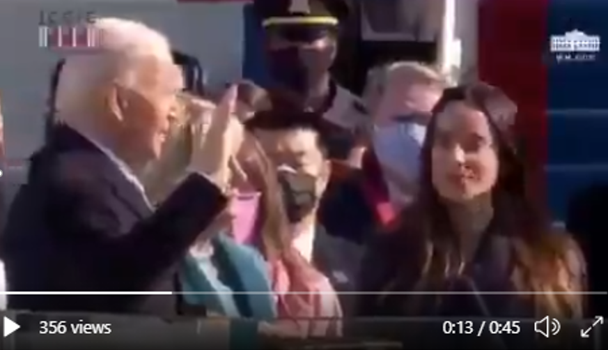 01.23.2021 UPDATE: https://video.twimg.com/ext_tw_video/1352771247248203777/pu/vid/416x240/yHYuINSrZnnZdWoo.mp4?tag=10Look for White Screen then Pink Mask Girl magically appears w/ Asian w/ black mask, (handler?) and woman w/ reddish hair and no mask.Someone needs to fire the dang CGI Guy! Those 1960's Japanese Godzilla movies were more realistic!