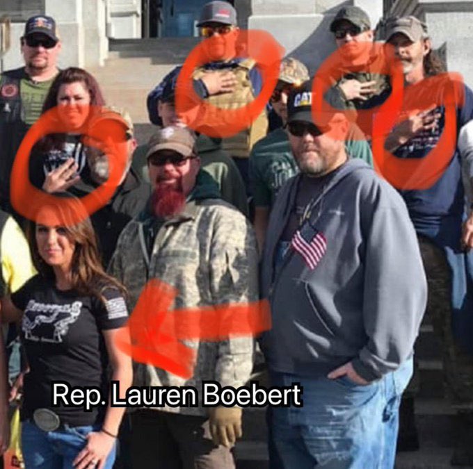 It’s protect the Executive&amp;Legislative branches of government against your friends and likely terrorists that you probably helped and informed during the assault against the Capitol.
FBI is building their case.
It’s not going to look good for you
Resign and run!
#LaurenBobbleHead