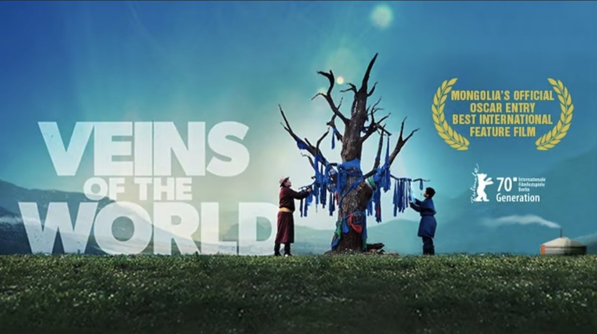 NominChinbat's tweet photo. Academy Awards 2021: Our gripping drama VEINS OF THE WORLD is Mongolia's official entry to this year's Best International Feature Film. For your consideration! #globalscreen #telepool #academyawards #oscar2021 #MongolTV Director Byambasuren https://t.co/7G24rF7wMR