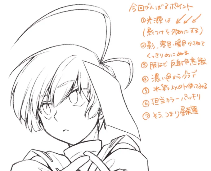 色塗りメモ 