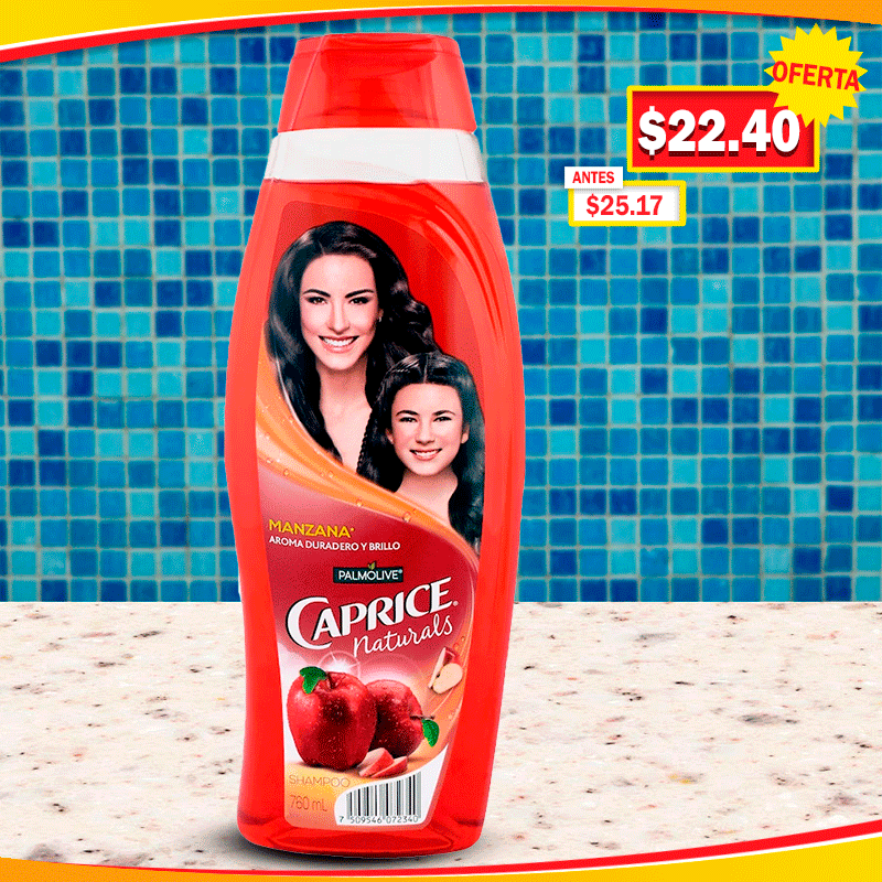 Introducir 63+ images shampoo caprice manzana Viaterra.mx