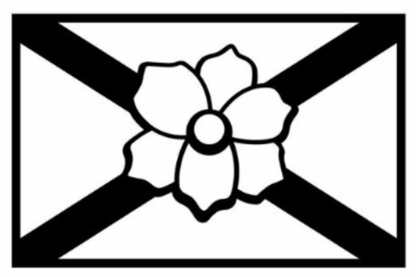 Magnolia is a symbol of Identity Dixie, sometimes defined as a neo-Confederate propaganda group, but they just mix all sorts of violent, racist extremism into one ideology.Right now best guess is  #Magnolia is ID. Alternate: boogaloo hibiscus variation. https://www.splcenter.org/hatewatch/2019/07/17/retaking-everything-story-identity-dixie