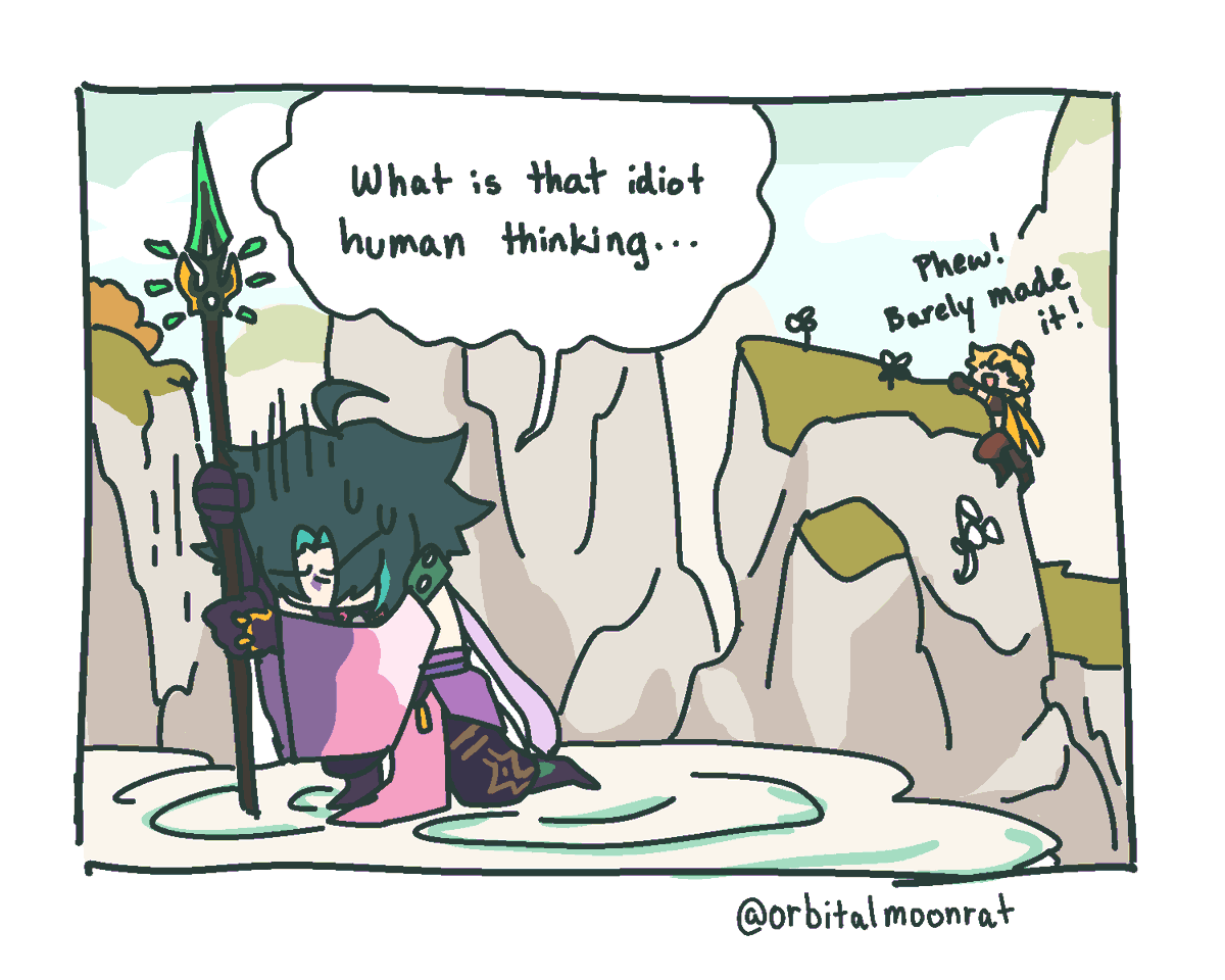 You, a fool: Xiao come home,,,
Me, an intellectual: He's always been here,,,,
#GenshinImpact