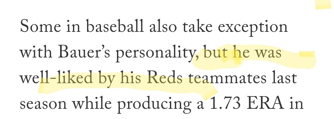  @TheAthletic  @Ken_Rosenthal You let a straight white man write an article about a player who routinely harassed women. He also has a history of transphobic & racist tweets. Here you dismiss concerns because you claim he was "well-liked" by his teammates from last season.