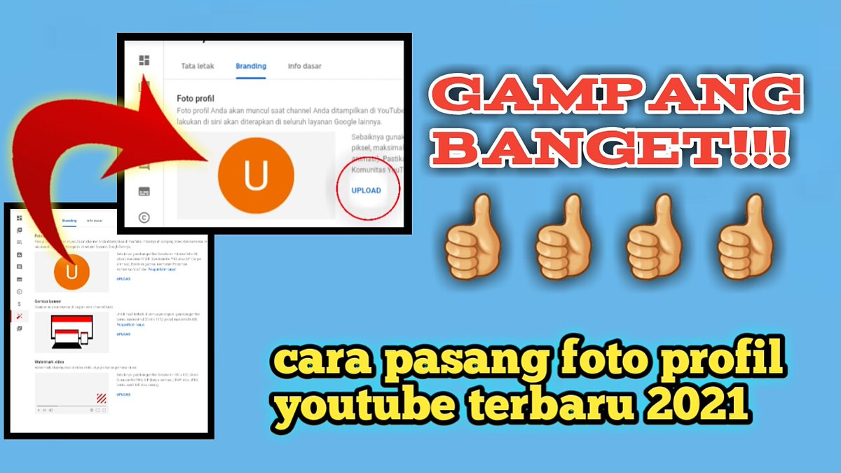 ukiajacoy's tweet image. Cara pasang foto profil youtube terbaru 2021 

Link video
    👇
youtu.be/LuBJDvEleSo

#Tutorialyoutube 
#Tutorialindonesia
#tutorial 
#YouTube 
#YouTubers 
#contentcreators 
#Subscribetomychannel 
#Tutorials 
#ukichannel