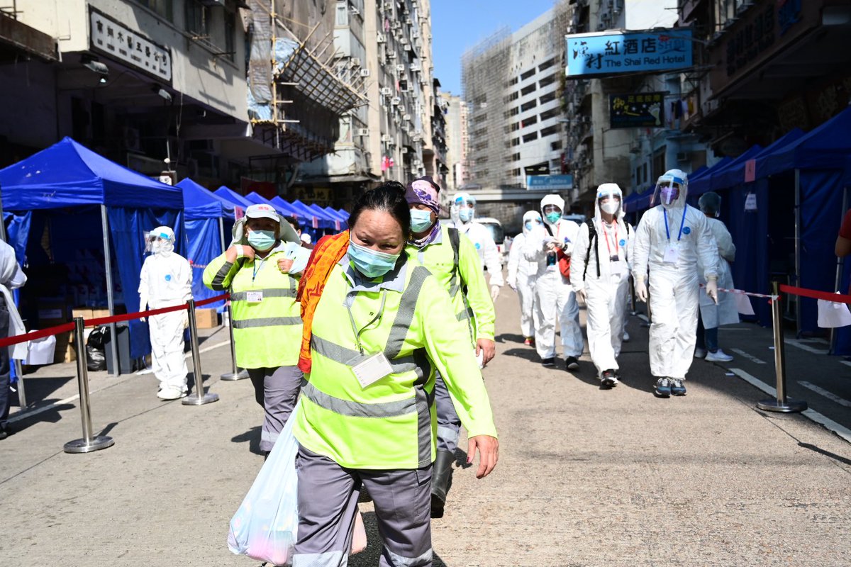 Causal scenes: Volunteers, esp. ethnic minorities would need our support to get through this  #covid19 hurdle together.We are all  #Hongkongers working to make this place better.