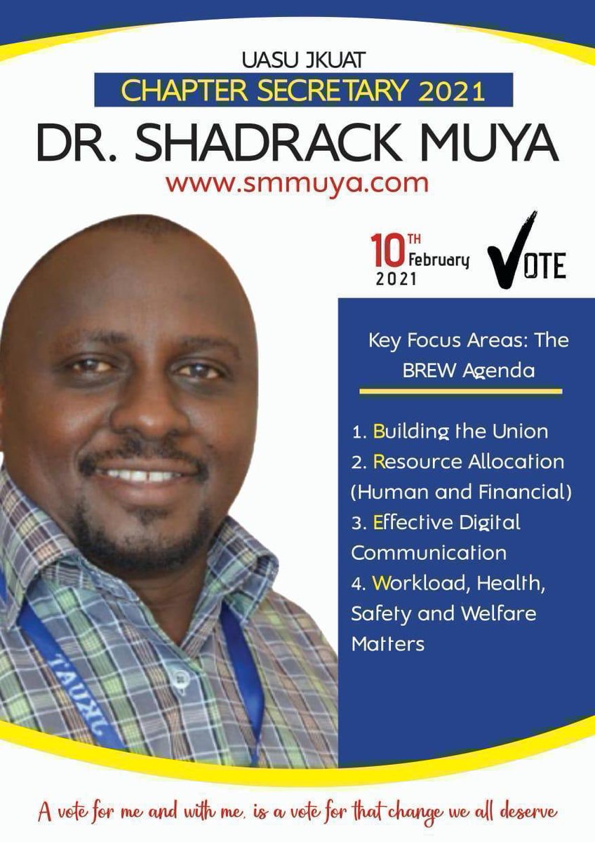 Arap_SM's tweet photo. Vote for me as the next UASU JKUAT Chapter Secretary https://t.co/3ajLh9sv8W
