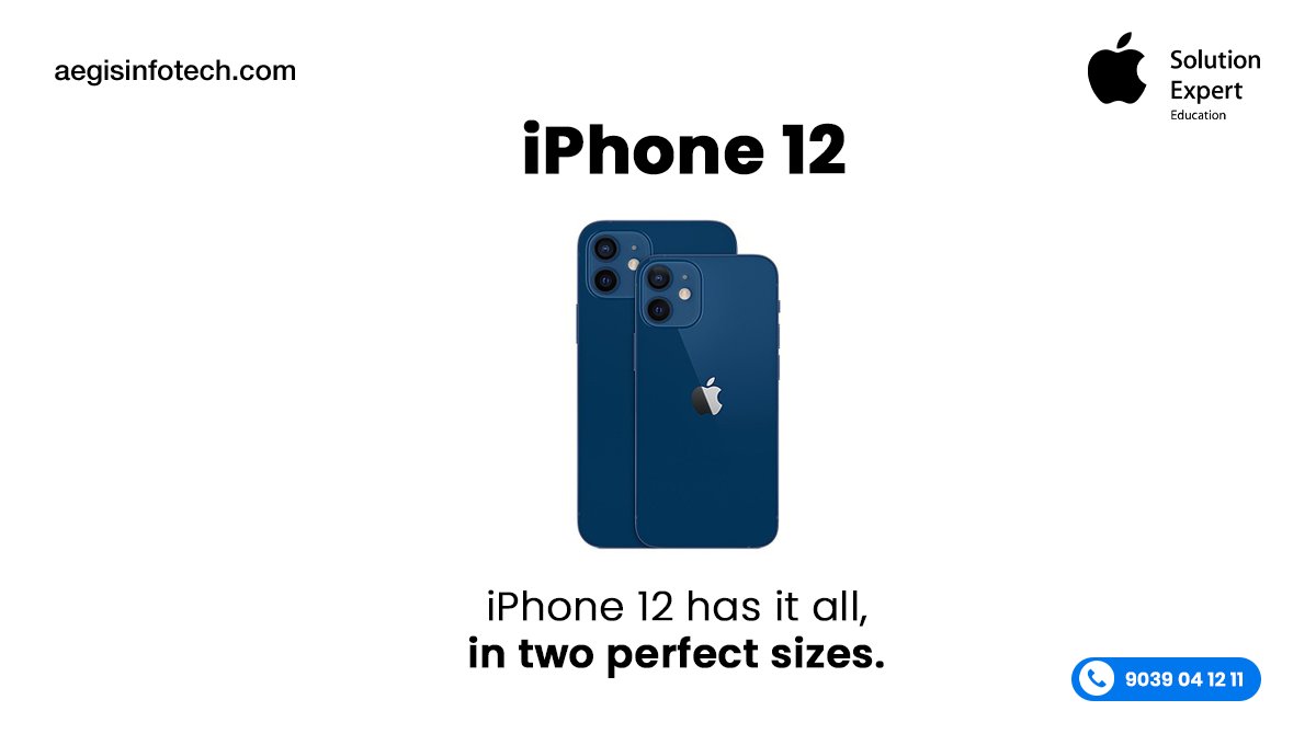 AegisI's tweet photo. Buy all new #iPhone12 with A14 Bionic Chip.
A generation ahead of any other smartphone chip. 
Get all New #iphone at an assured price. 
For more details contact Visit Aegis Infotech or Visit our website @ https://t.co/eSBWK4bHWd
Or contact us @ 9039041211
#apple #iPhone12ProMax https://t.co/HRUOTLDXY0