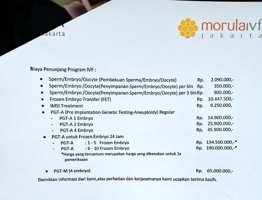 Silakan buat yg pengen punya anak