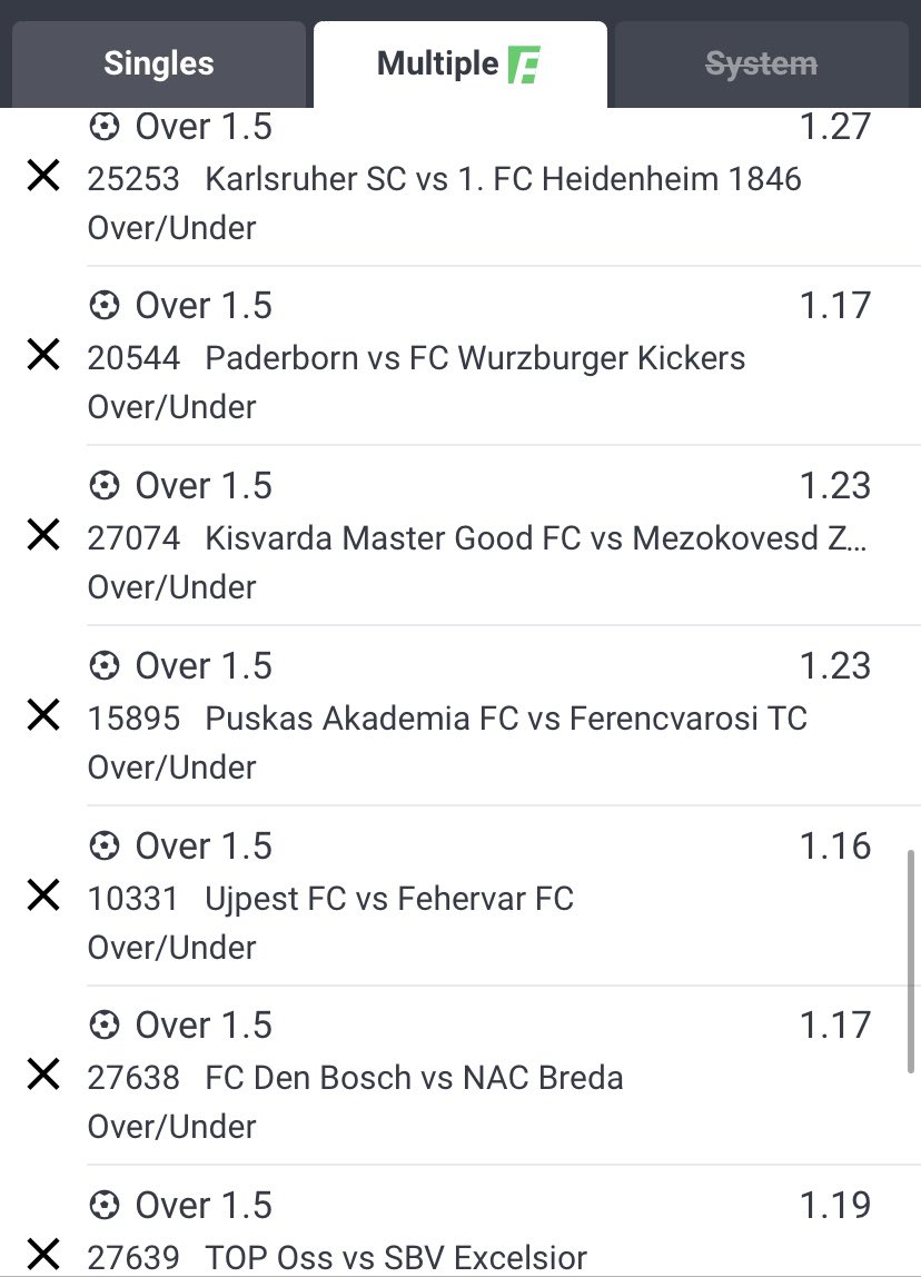 Certified Odds on X: 500 Odds 1k to 1M+ Sportybet Booking