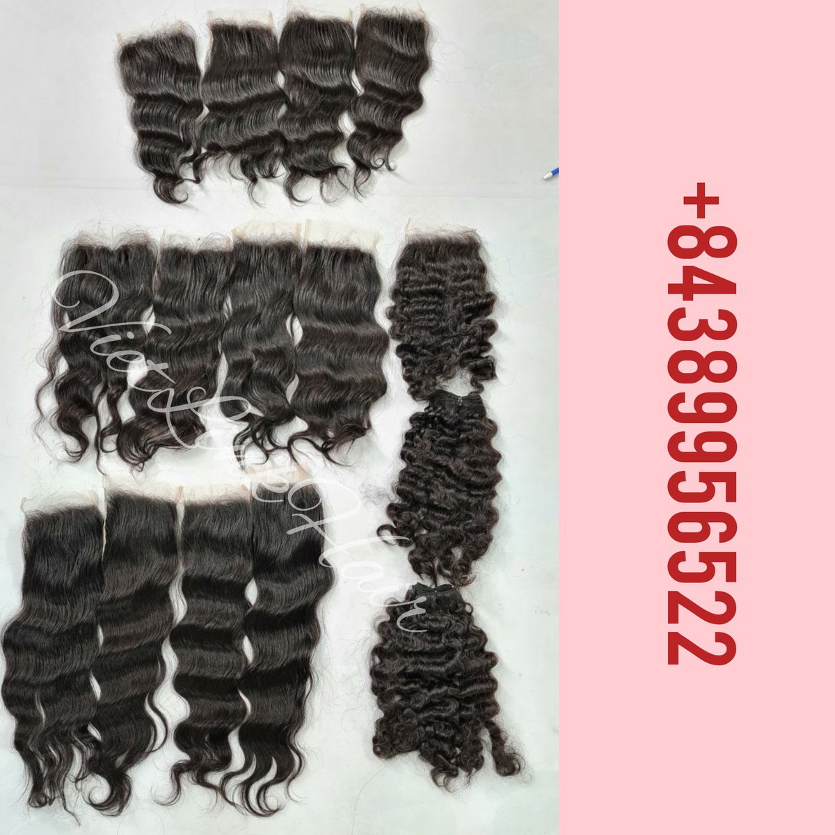 ❤️Our laces are coming in stock with all texture 🤫
💗Tell me right away to take them_they are being sold out very quickly💗
#laceclosure #rawhairvietnam #availablelaces #frontals  #closures #closuresewin #gluelessclosure  #hairfactoryinvietnam #rawhairfactory  #rawhairwholesale