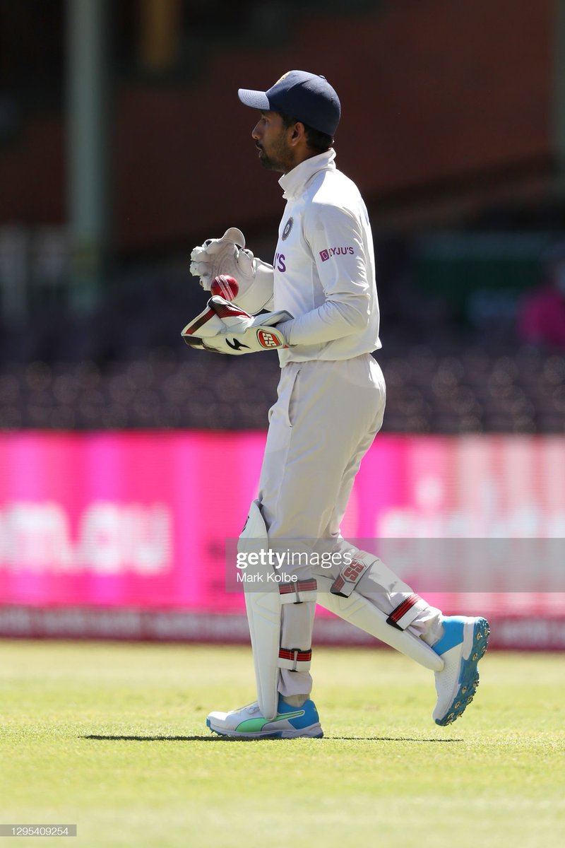 Preferred as our 1st choice keeper @ Adelaide,  @Wriddhipops had a difficult time in the Test with gloves & with bat too.Part of many changes @  @MCG, his inputs to Pant & entire team from the dressing room shall always be treasured whenever we rejoice this wonderful victory 