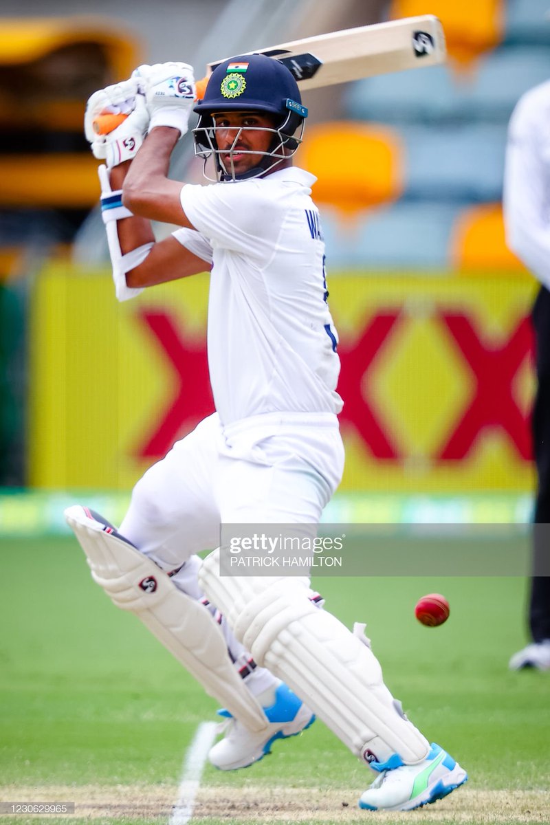 Ati "Sundar", this young lad has a future to be proud of. @Sundarwashi5 had a dream debut at GABBAHaving Smith as his 1st Test scalp, he batted like a top order bat in a situation where we thought our dream could end.Washy, fulfill your Dad's dream next time you get a start