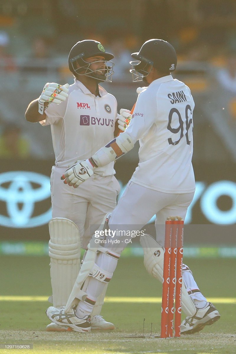 A  @scg debut was so very special for this fast young lad from India.Coming with high self belief,  @navdeepsaini96 had a great start to his Test career with good spells. His earned maiden scalp of Pucovski was the turning point on Day 1.Bowled well in tandem with Siraj too 