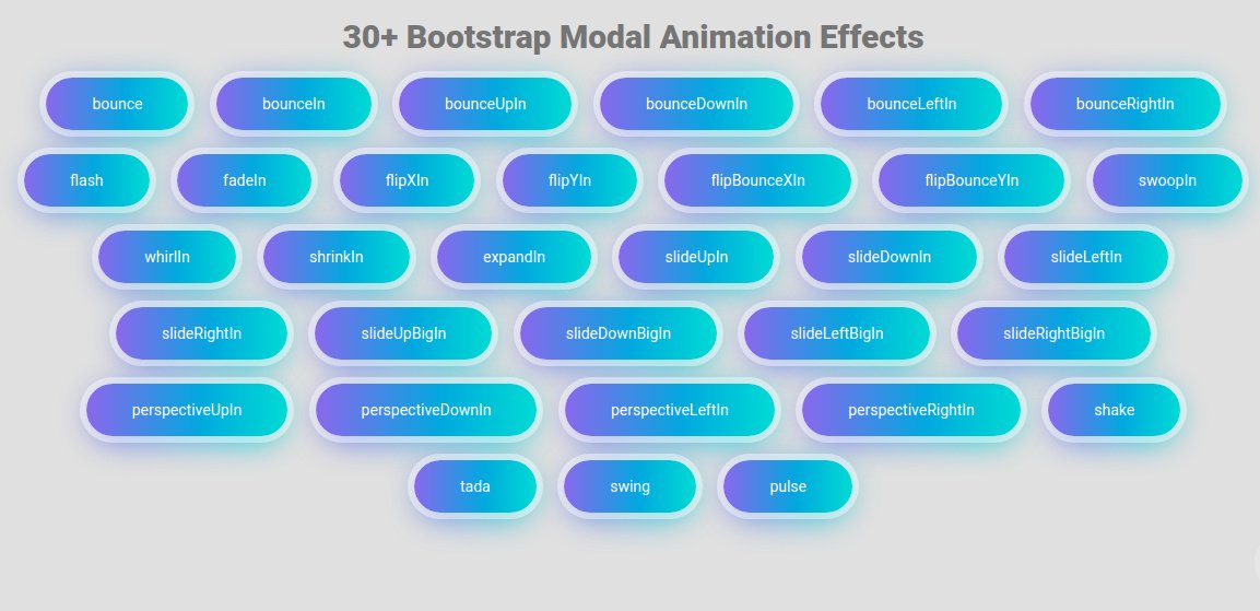 GoSnippets's tweet image. GoSnippets - 30  Bootstrap Modal dialog Animation Effects gosnippets.com/snippets/30-bo… 

#Bootstrap #CSS3 #100DaysOfCode #CodeNewbie #DEVCommunity #javascript #beautiful #snippets #DataScience #HTML #CSS #Coding #tech #technologynews
