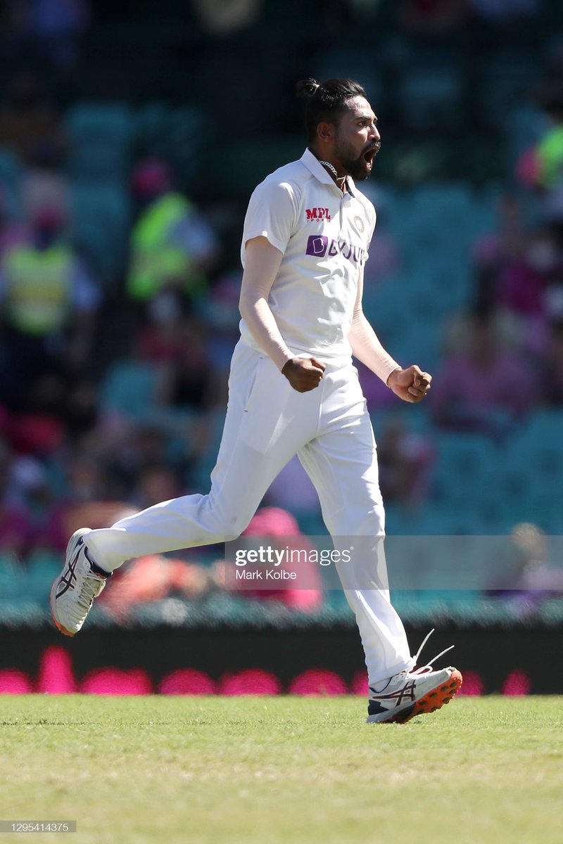 Cricket Creates Character & we have found a big hearted soul.Mohammed Siraj just showed us why he is rated so highly as a red ball cricketer.Life gave you many tough times in the middle of this tour, but...You took every wicket for your Dad & he gently smiled back at you 