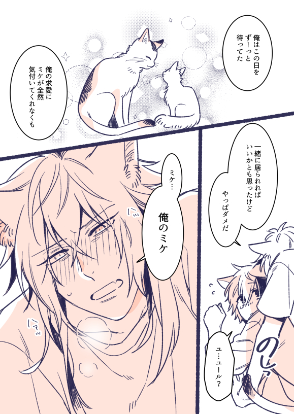 猫もきっとキスする
#創作BL 