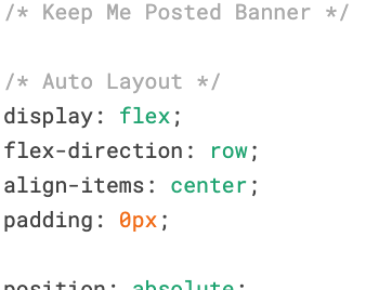 CSS honestly still confuses me, but you know what's easier than googling "div center aligned flex what direction sm-ihavenoidea-2"??

creating it in autolayout in <a href="/figmadesign/">figmadesign</a> and copying the 'Inspect' panel code 😲