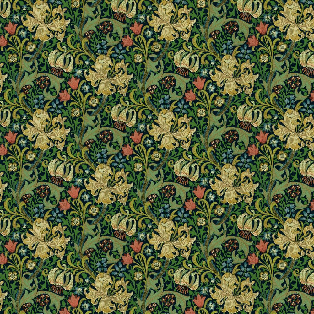An article in the British Medical Journal (1871) reported that a 6” sample of wallpaper with this dye could contain enough arsenic to kill two adults.But, it wasn’t until the 1880s that William Morris and others stopped using arsenical green in their wallpapers.3/