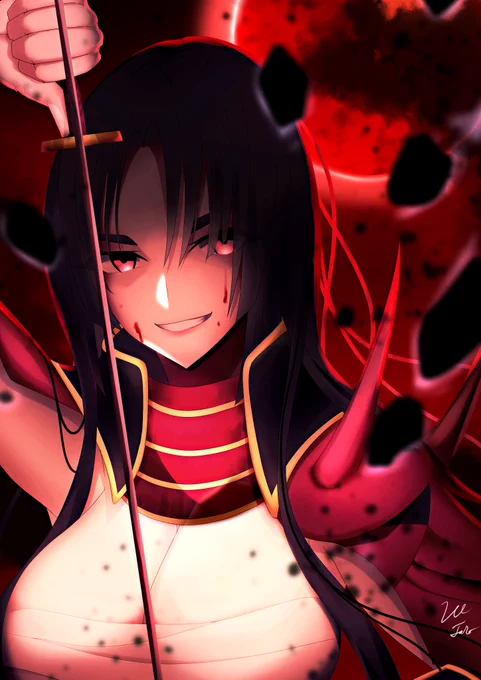 「源氏、死に候らへ」
#FGO #平景清 
