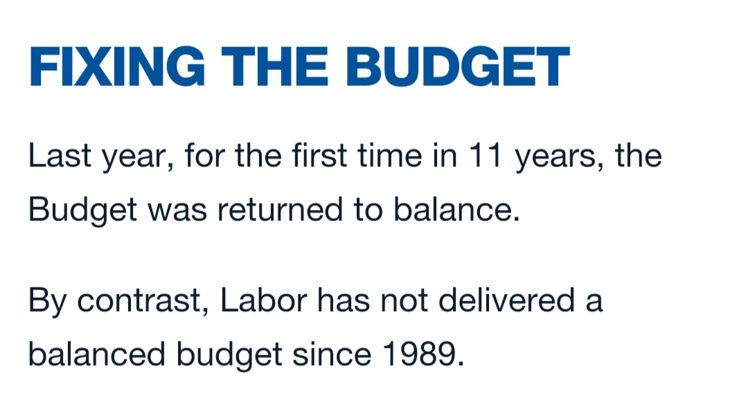 Dear  @AustralianLabor,Prepare a brochure providing a list of examples, with quotes & dates, of how Morrison ...promises and announces,promises and announces,but NEVER delivers, even when he claims he has!This blatant lie  is STILL up on the Liberal Party website.  #auspol