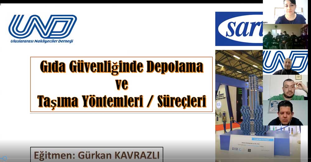 “Gıda Güvenliğinde Depolama ve Taşıma yöntemleri/Süreçleri” eğitimi gerçekleştirildi devirsaati.com/gida-guvenligi… @DevirSaatiDergi @UNDORGTR @sartenambalaj #gıdagüvenliği #depolama #taşıma #nakliye #lojistik #undeğitimmerkezi #depoyönetimi