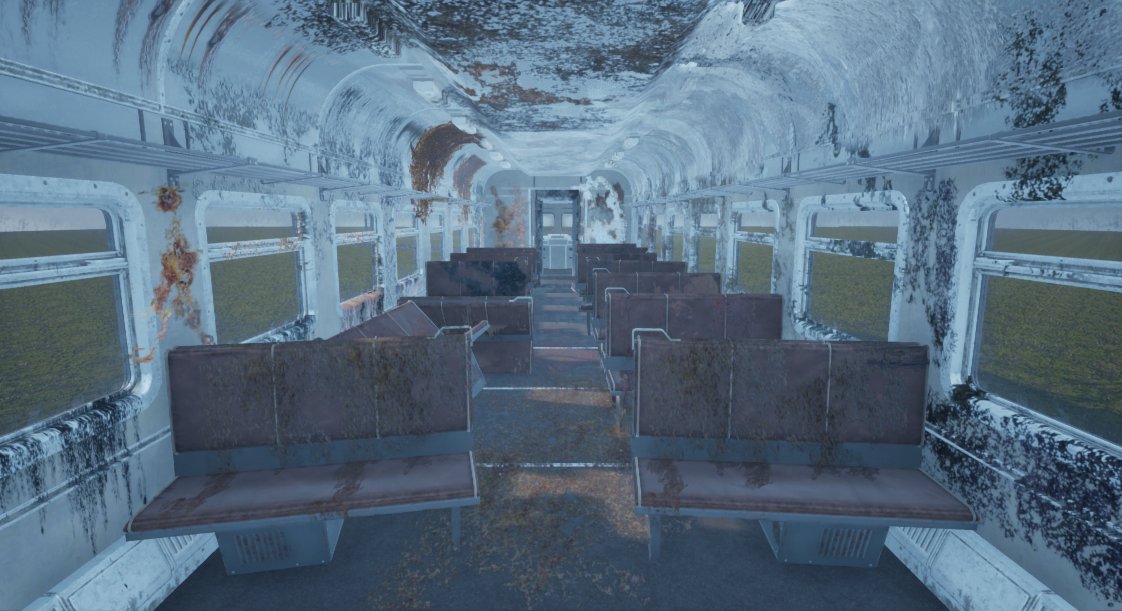 DigitalZooArt's tweet photo. Work in progress 🚃🚃🚃

#NFT #cryptoart #Collectible #digitalart #art #artworld #blockchain #artist #Ethereum #eth #3DArt #ue4 #UnrealEngine #postapocalyptic #nature #AbandonedPlaces #train #afterhumanity https://t.co/gJV6j4CTDA