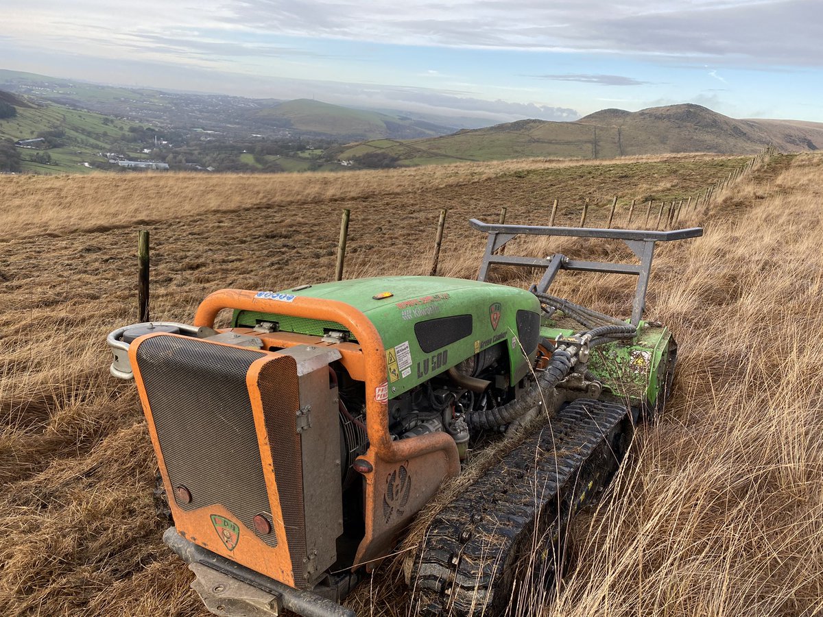 garethElm's tweet photo. Some of our recent works have included, moorland firebreaks and molinia reductions. Shelter belt tree re-spacing, peatland restoration works including scrub and tree reduction and plug planting, and most recently great crested newts pond clearance. #habitats https://t.co/Z7fHcp7sjh