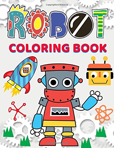 Download Pdf Read Robot Coloring Book Great Coloring Pages For Kids Ages