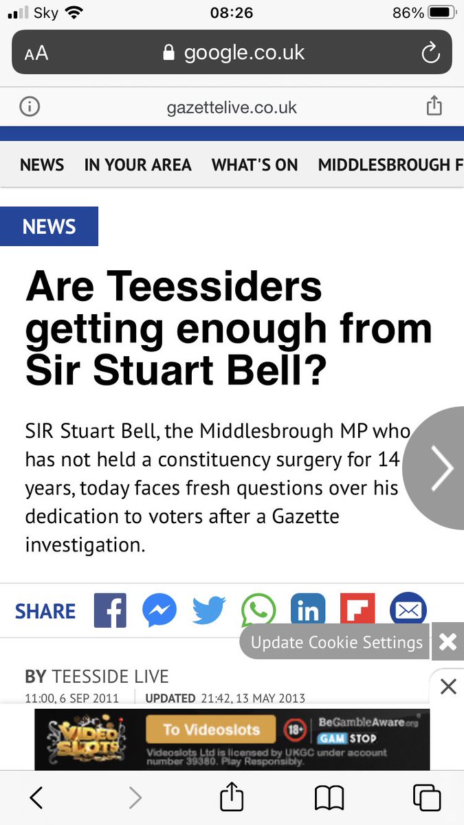 par for the course. I recall whilst at The Gazette the consequences of the truth. A classic was when  @ByNeilMac tried - without success - to contact Sir Stuart Bell 100 times. The legal pressure - very expensive lawyers- put on us was extraordinary not to publish. It was true. 2