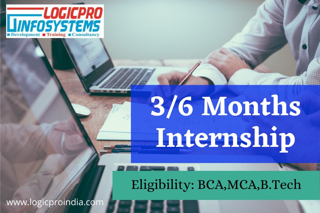 LogicProInfoSys's tweet image. Internship program for B.Tech,BCA,MCA,Diploma students with 100% Placement Assistance.
#internships
#Placement
#Training
#Lucknow
For Registration Inquiries:
Visit : logicproindia.com
Or Call/Whatsapp: 8090039028, 8299337928