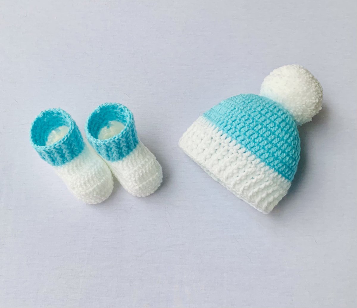 Unisex Baby Gift Newbaby Booties Newborn Baby Gift Lemon Pom Pom Shoes. Baby Shower Gift Baby Crochet Slippers Crochet Baby Booties