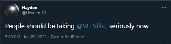 Out of Context VFL tweet media