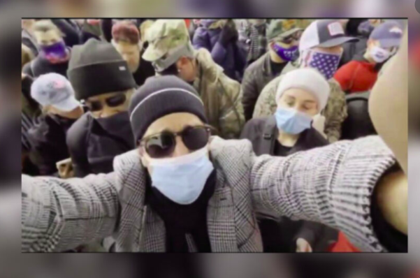 StonePgh's tweet photo. #WalkAway @BrandonStraka casually strolls away from #BLM - paced by a slow-walking out-of-shape woman. Demands #BlackLivesMatter be arrested for telling him to #WalkFaster. Fast-forward- #DomesticTerrorist comrade trampled to death- 5 die -Why was I arrested? Video in comments https://t.co/nXYzQBFZhz