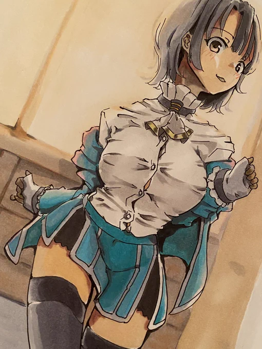 高雄
#艦これ
逆光…と背景に課題…? 