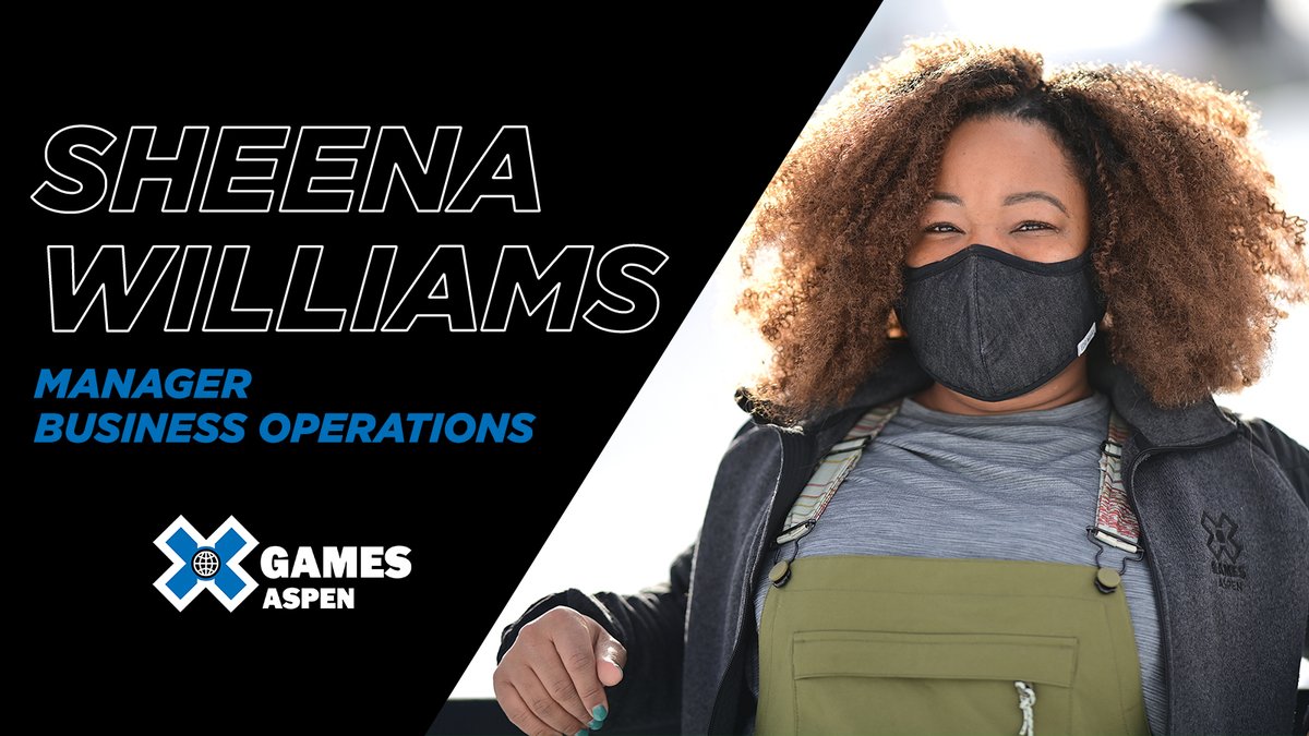 ESPNPR's tweet photo. Our @XGames crew worked tirelessly to prepare for this weekend's event

Meet Sheena Williams, Manager of Business Operations

Despite reduced staff, she worked to ensure air filtration, work spaces, catering &amp; transportation were in accordance with all health &amp; safety guidelines https://t.co/kfeqdZQj3k