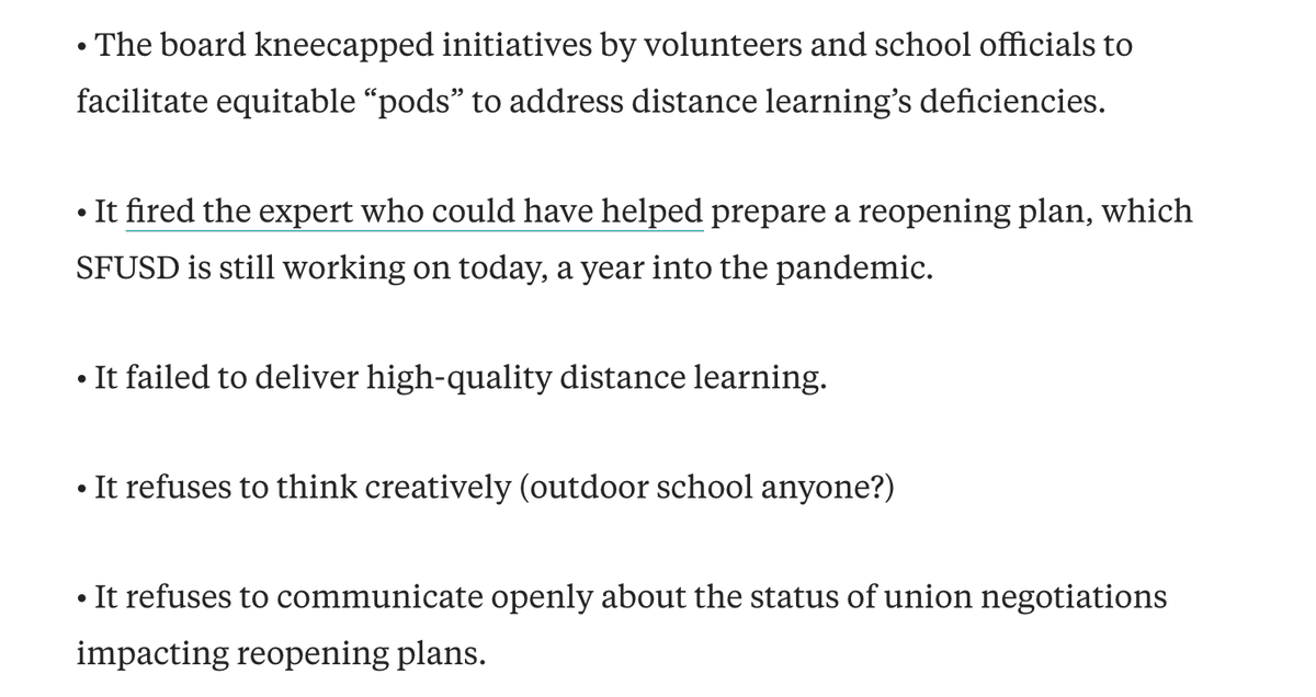 If it were just the sloppy and anti-critical thinking renaming process, would have amounted to a collective "oh well, San Francisco" eye roll. But it's prioritizing THAT while failing THESE: