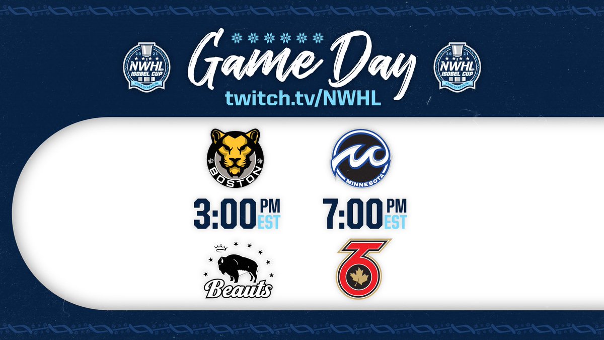 PHF's tweet photo. Slight time change in the schedule. @WhitecapsHockey vs @TheTorontoSix will now be at 7pm ET https://t.co/0Q3i7FPJwW