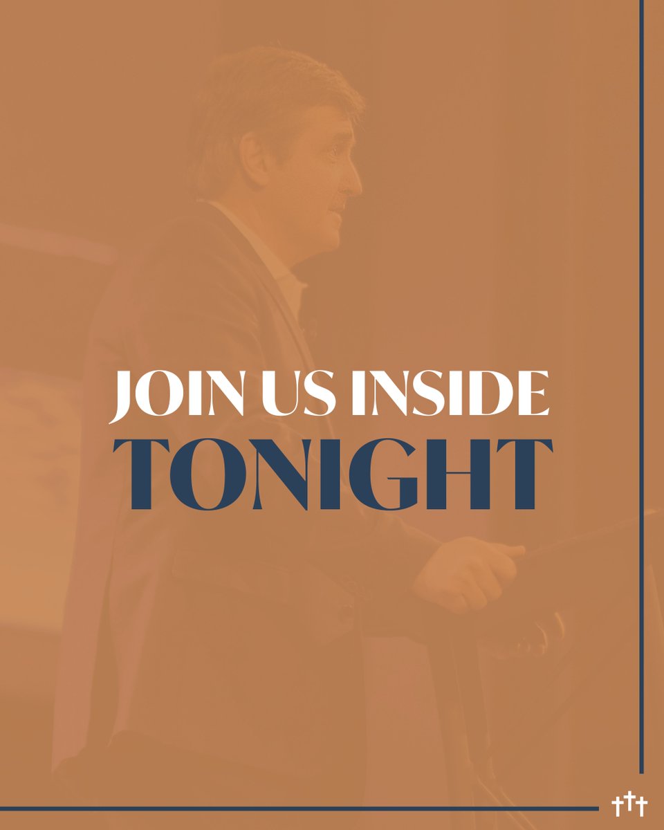 Service will be inside tonight! You can join us in Three Crosses Sanctuary, outside or any of our indoor sanctuaries! We'll see you at 4:00pm!