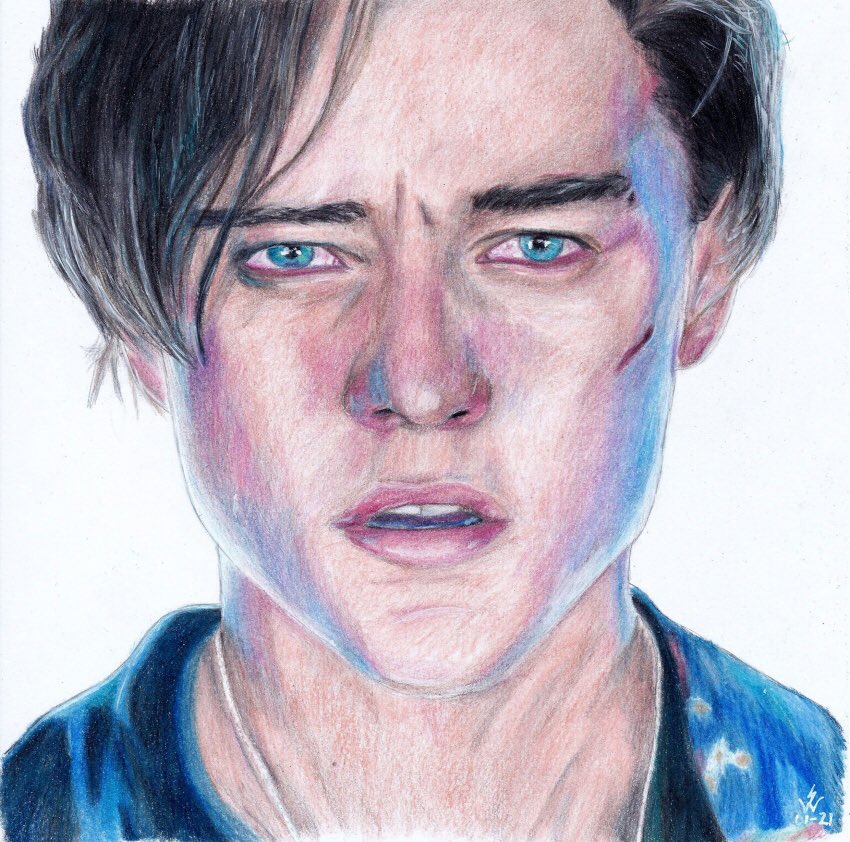 SWinkler Art (@swinklerart) on Twitter photo Colored pencil #portrait of <a href="/LeoDiCaprio/">Leonardo DiCaprio</a> #romeo #romeoandjuliet #fanart #realistic #coloredpencils #art Colored pencil #portrait of <a href="/LeoDiCaprio/">Leonardo DiCaprio</a> #romeo #romeoandjuliet #fanart #realistic #coloredpencils #art
