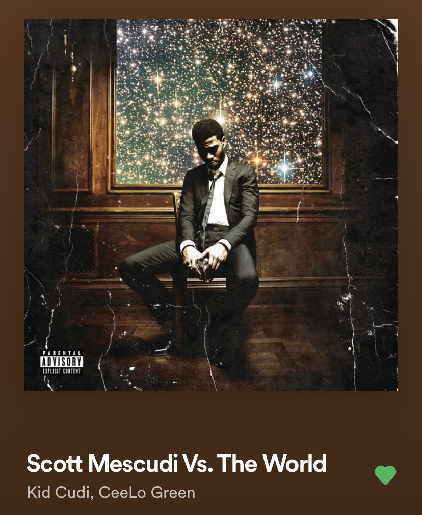 Track 1: Scott Mescudi Vs. The WorldIn the opening track of Man On The Moon II, we see Cudi welcome the listener into his mind, letting them know what’s to come later on & to embrace for it in advance (1/2)
