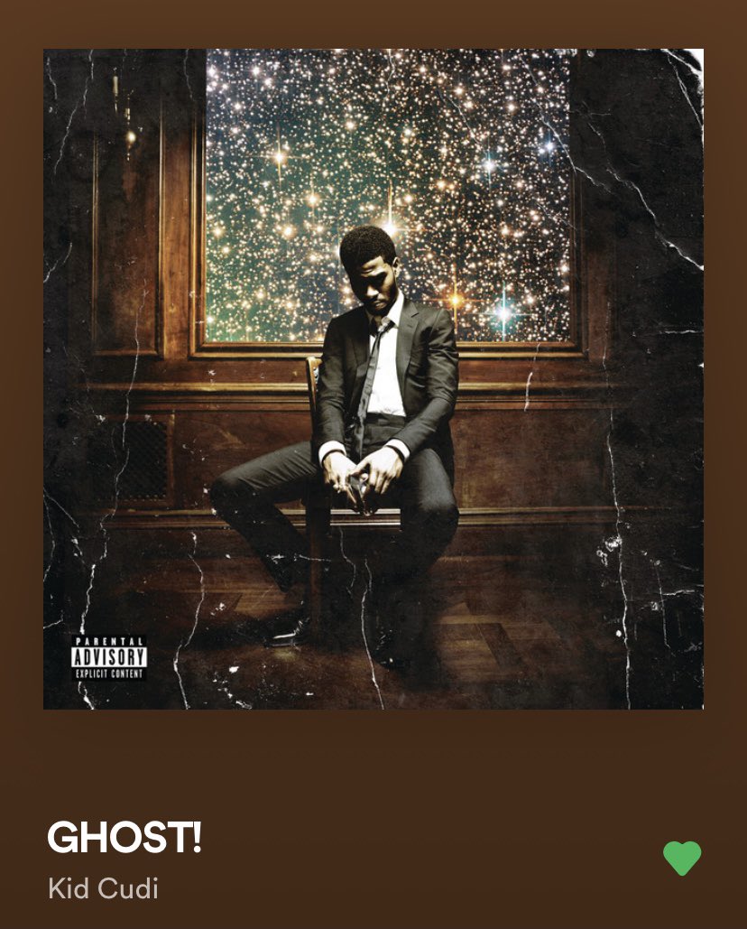Track 16: GHOST!On “GHOST!”, Cudi addresses his depression & how he always feels alone & misunderstood by the public eye. He also acknowledges the fact that he’s almost died several times because of his addiction to drugs, realizing that he needs to change before it’s too late