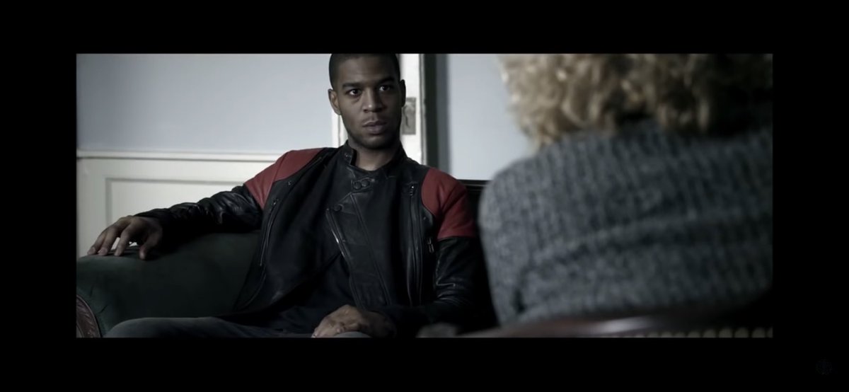 Cudi finally wakes up from the hypnotic state he was in, wearing the same black & red jacket Mr. Rager was when he killed Cudi while he was hypnotized.