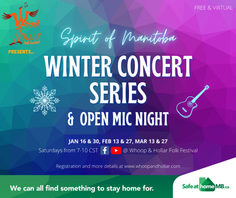 Lots of live music to stream in the next few days including album releases, festivals, series, singalongs, and more! Find your virtual listings at manitobamusic.com/livestream

Got a virtual show coming up featuring local artists? Email us at listings@manitobamusic.com!