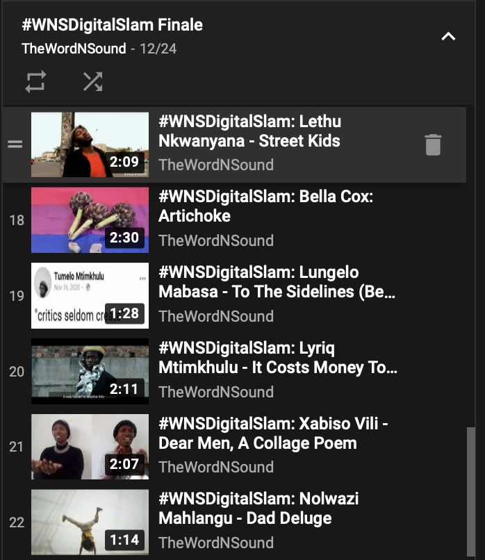 All the performance videos from today are available across our social media platforms. Go watch and share. Every like is an added point. Voting closes at 21:00, be sure to show your support! #WNSDigitalSlam